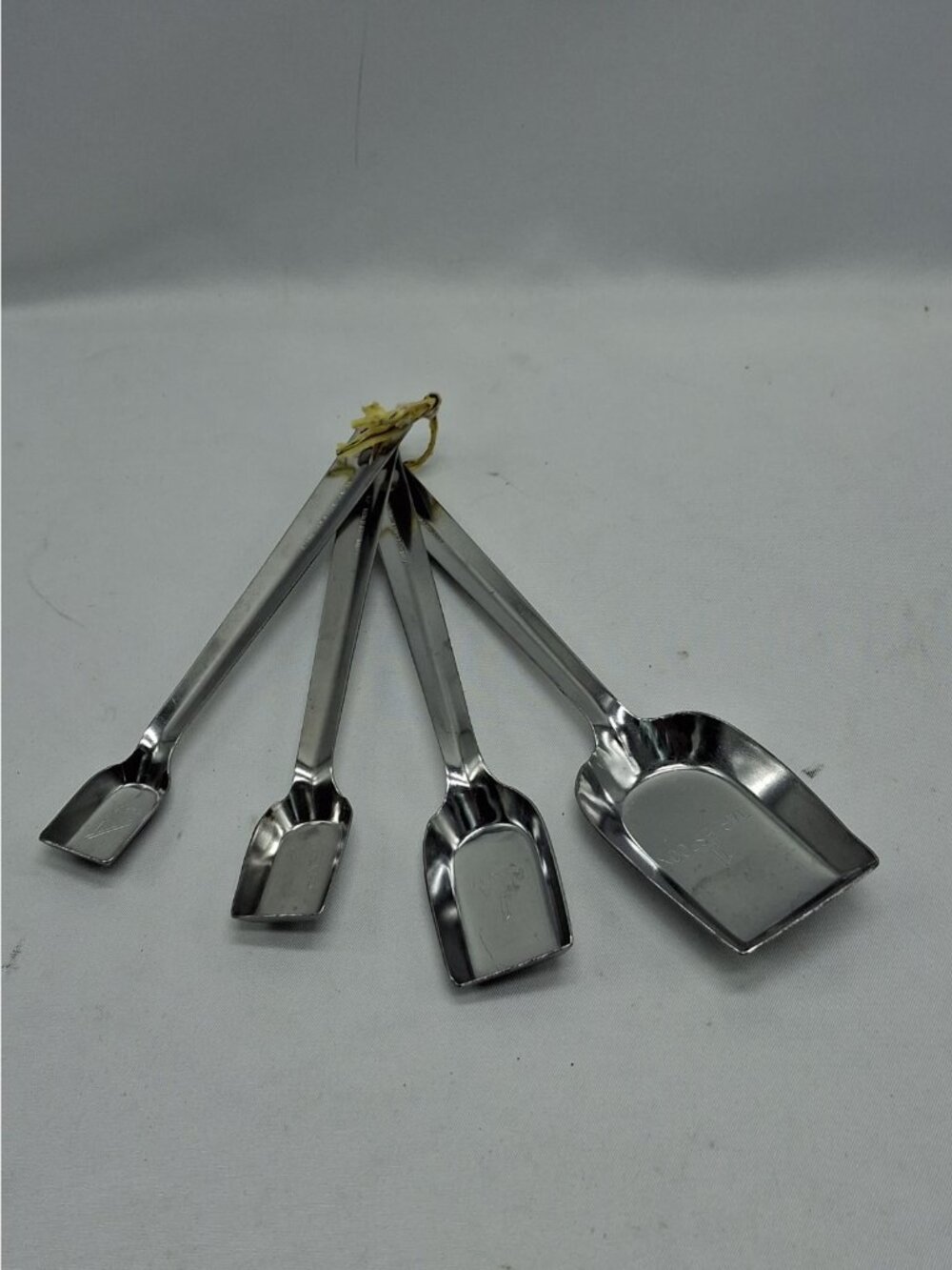 VTG Stainless Steel Long Handle Shovel Nested Measuring Spoons Set  -Japan